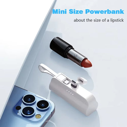 20000Mah Mini Portable Power Bank External Battery Plug Play Power Bank Type-C Fast Effective Charger for Iphone Samsung Huawei