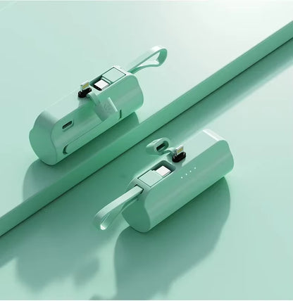 20000Mah Mini Portable Power Bank External Battery Plug Play Power Bank Type-C Fast Effective Charger for Iphone Samsung Huawei