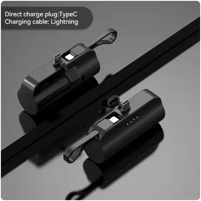 20000Mah Mini Portable Power Bank External Battery Plug Play Power Bank Type-C Fast Effective Charger for Iphone Samsung Huawei