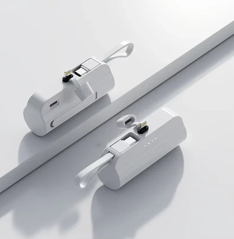 20000Mah Mini Portable Power Bank External Battery Plug Play Power Bank Type-C Fast Effective Charger for Iphone Samsung Huawei